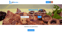 Desktop Screenshot of mohito.hu